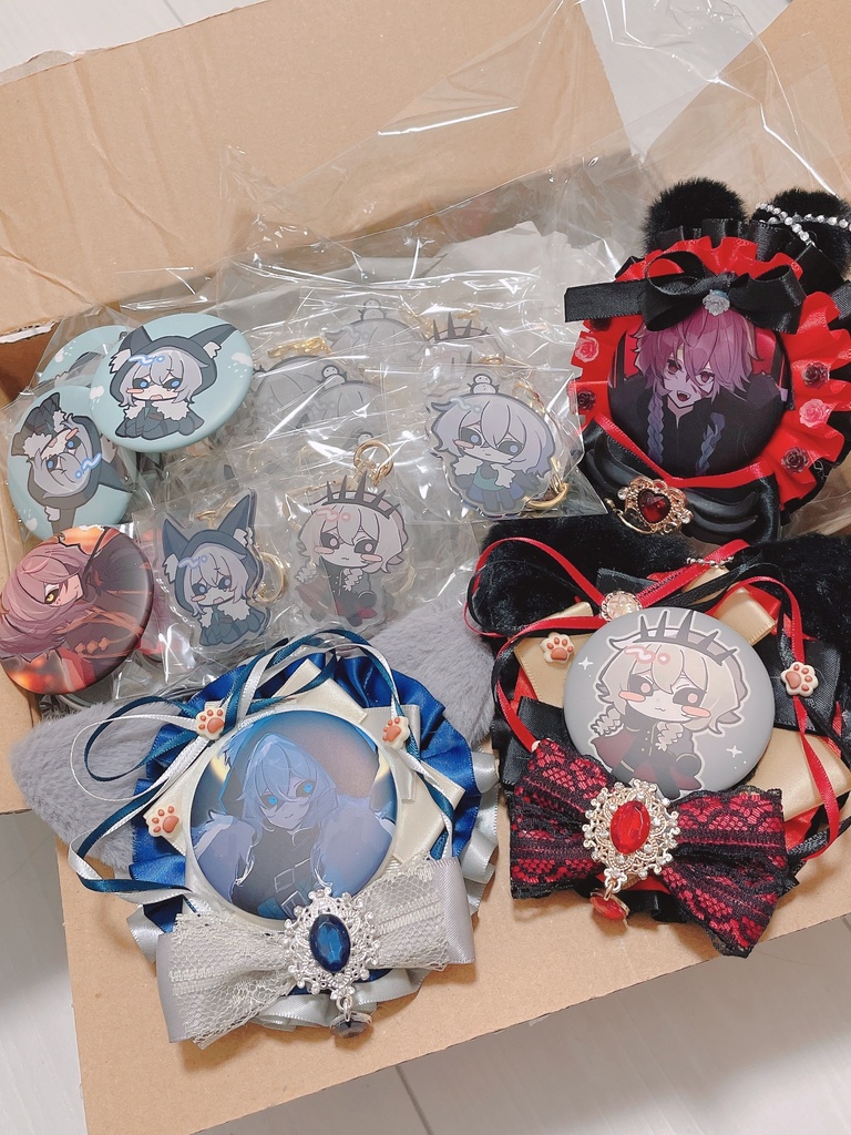 イタカくんいろいろ缶バッジ