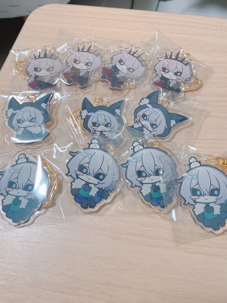 イタカくん色々アクリルキーホルダー
