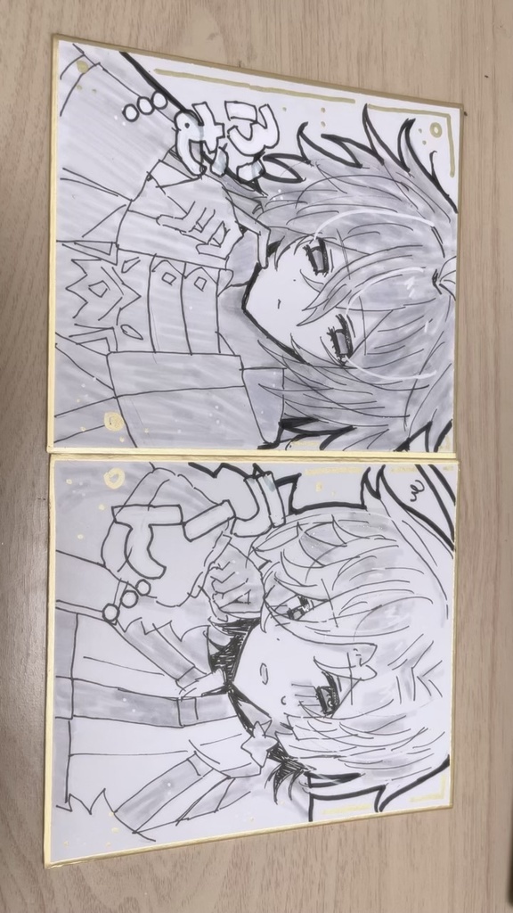 ンズイルいろいろ色紙