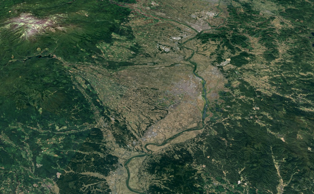 【大谷翔平の故郷から】奥州扇状地の美しさを手のひらに - 3Dカードケース「奥扇 O-SEN」