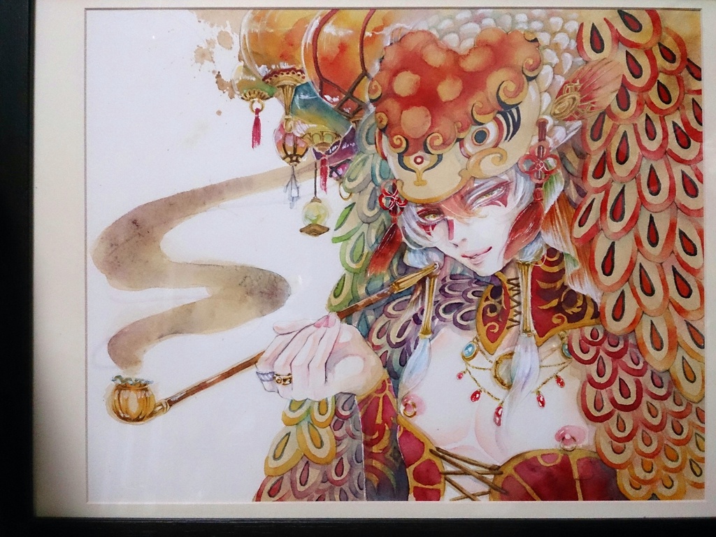 原画「大和獅子頭」