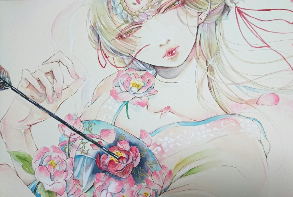 原画「手向け」