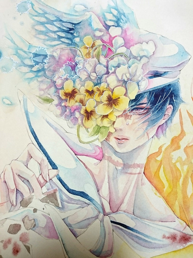 原画「平和の祈り」