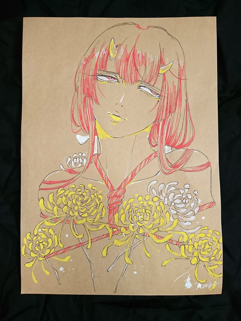 原画「菊縛」