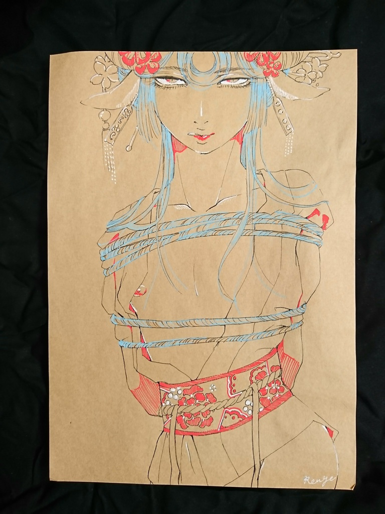 原画「少年縛」