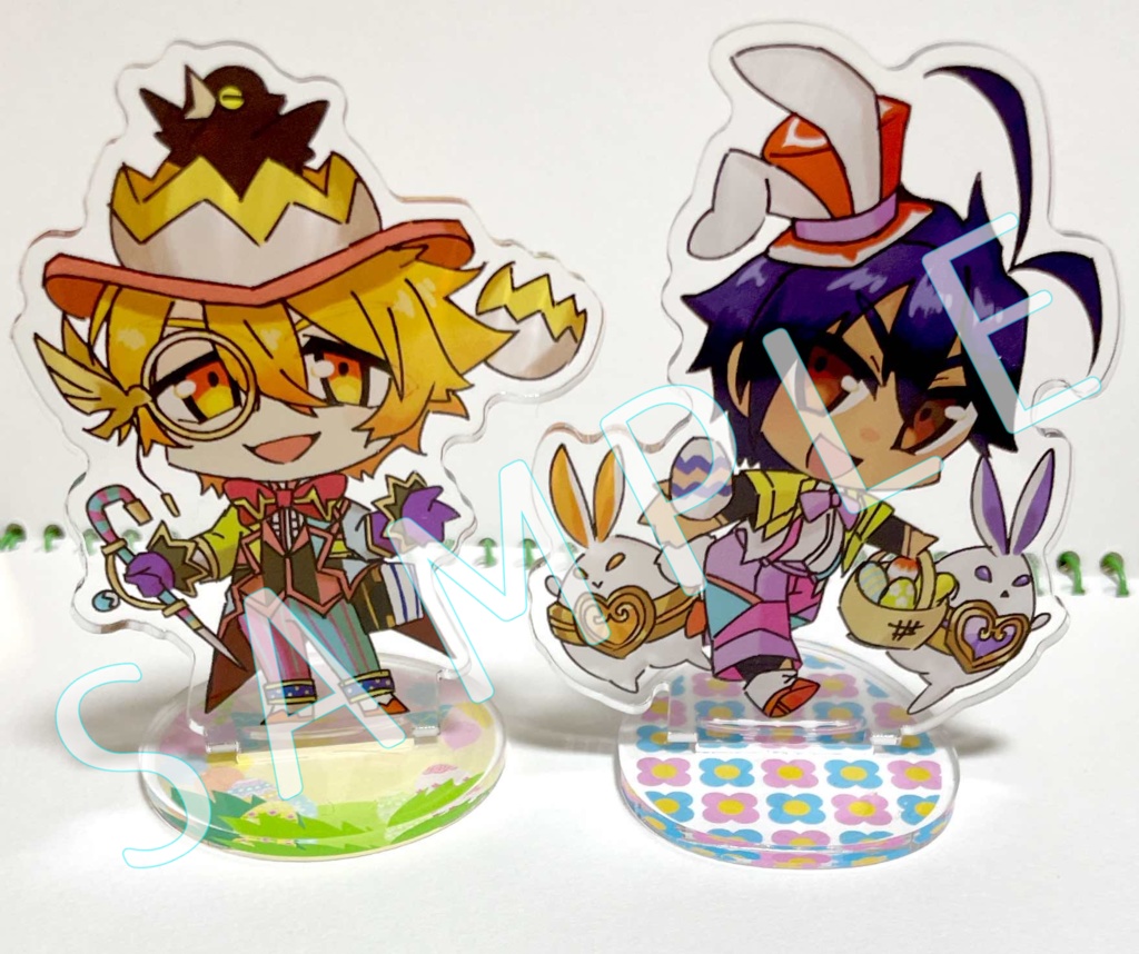 アンドラス&ソロモン イースターアクリルスタンド