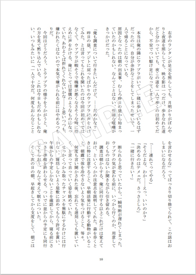 ウァプソロ 「Searching for the Pola star」