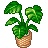 観葉植物　48X48チップ