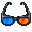 3Dメガネ　32X32チップ