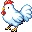 ニワトリ　32X32チップ