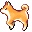 柴犬3　32X32チップ