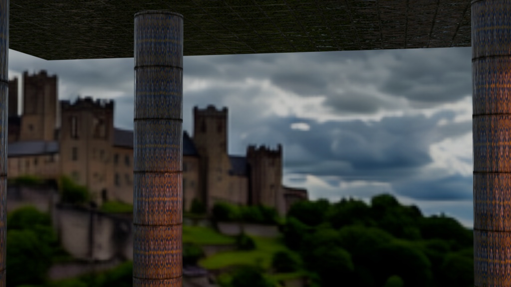 【360° Skybox】Medieval Castle Landscape - 2K Panoramic HDRI | 中世城塞の大地
