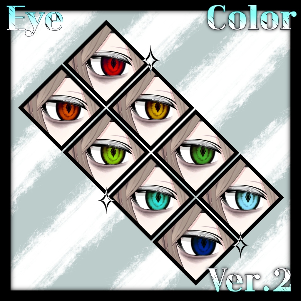 【リンフェイ : Rinfei_RE】 💠Diamond(Rinfei)RE eyelash + Eye texture + Make up💠