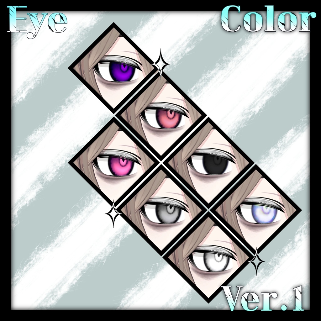 【リンフェイ : Rinfei_RE】 💠Diamond(Rinfei)RE eyelash + Eye texture + Make up💠