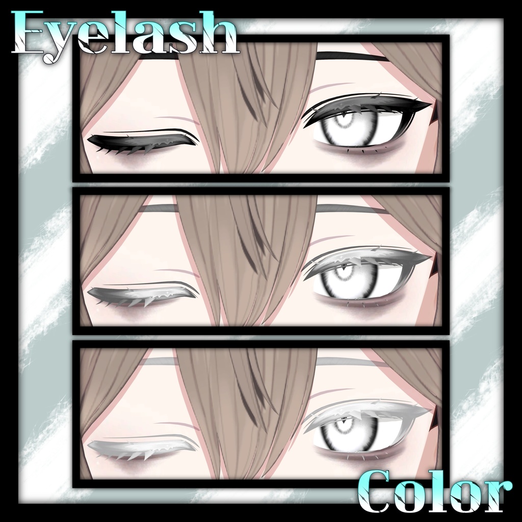 【リンフェイ : Rinfei_RE】 💠Diamond(Rinfei)RE eyelash + Eye texture + Make up💠