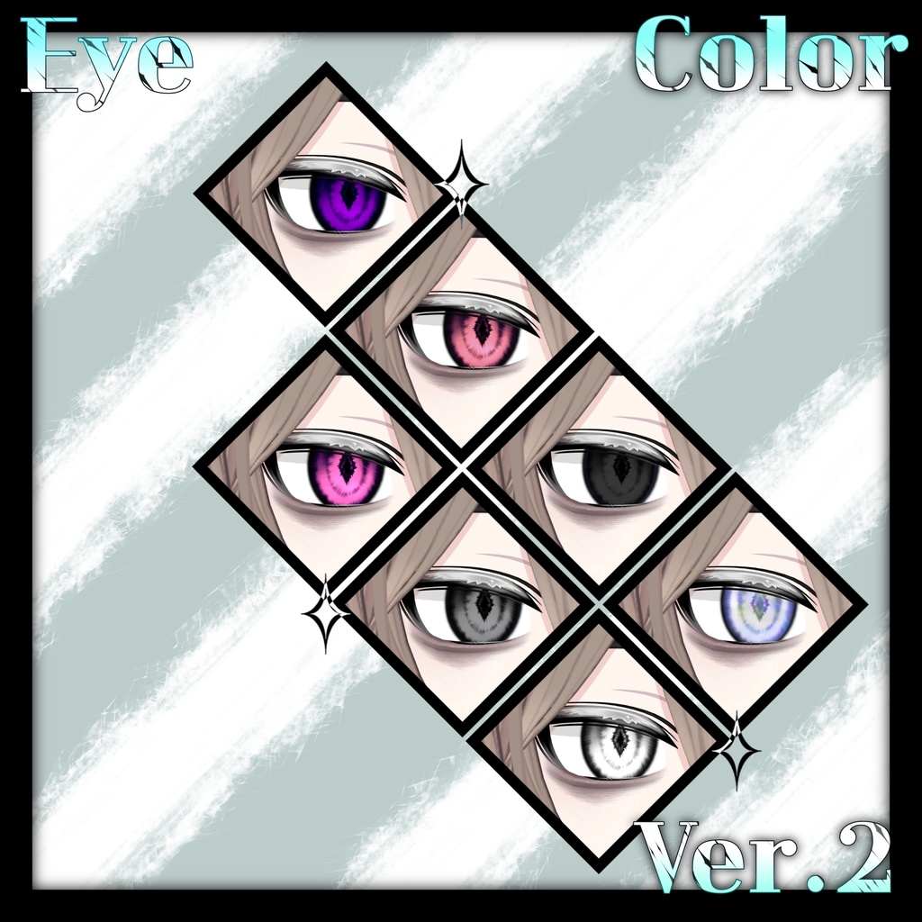 【リンフェイ : Rinfei_RE】 💠Diamond(Rinfei)RE eyelash + Eye texture + Make up💠