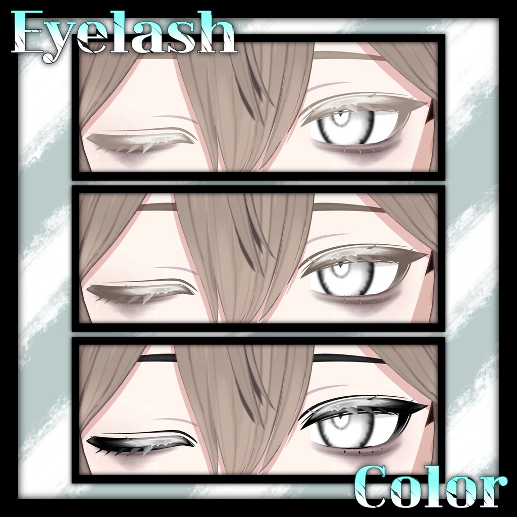 【リンフェイ : Rinfei_RE】 💠Diamond(Rinfei)RE eyelash + Eye texture + Make up💠