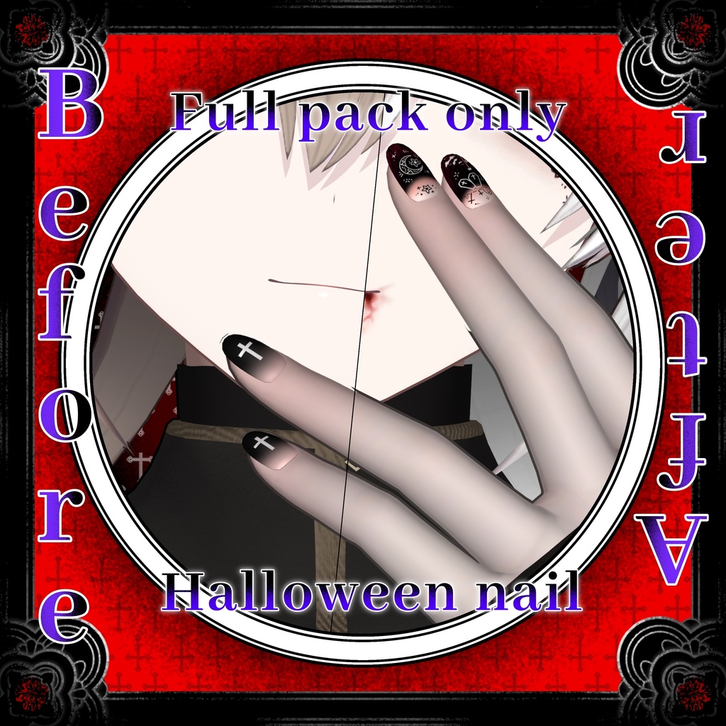 【リンフェイ : Rinfei_RE】 ✝️Cross_Make up + Eye texture✝️