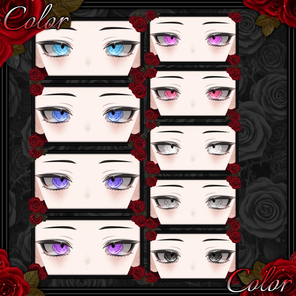 🌹Rose_Make up + Eye texture🌹