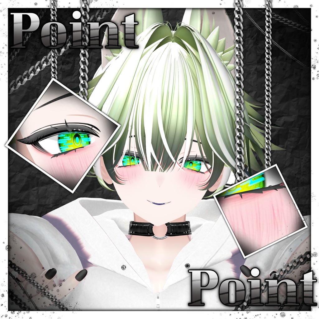 【ノイズ : Noiz_RE】 ☀️Sun&Moon_Make up + Eye texture🌙