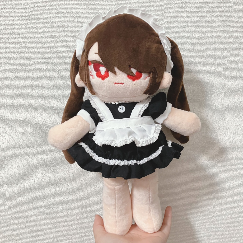 自作ぬいぐるみ ツインテールの女の子 - 倉庫P1ヤード - BOOTH