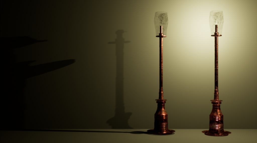 無尽灯(ライト)5色セット【UE4】