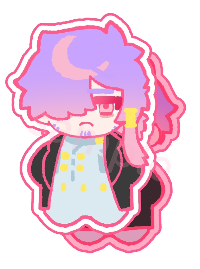 アクリルキーホルダー_ユゥ