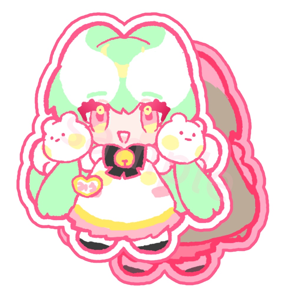 アクリルキーホルダー_みうみう