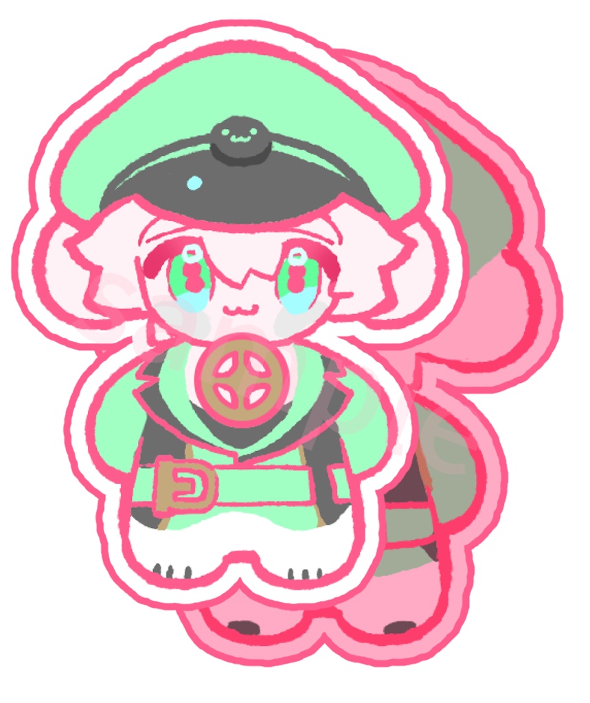アクリルキーホルダー_ライカ