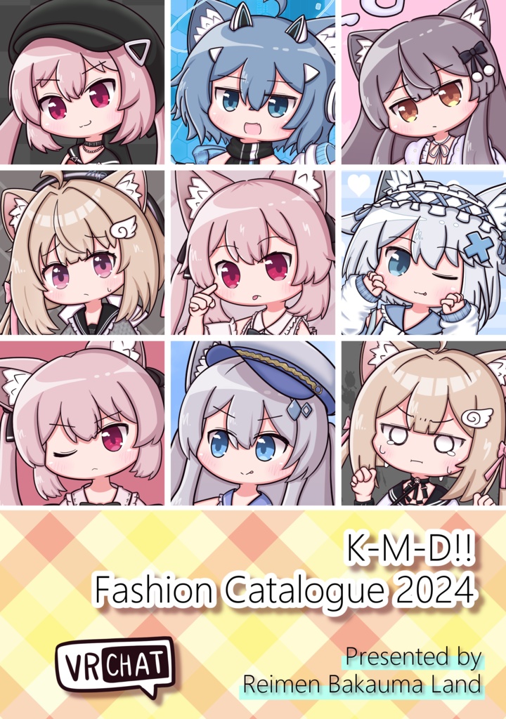 【C105新刊】K-M-D!! Fashion Catalogue 2024