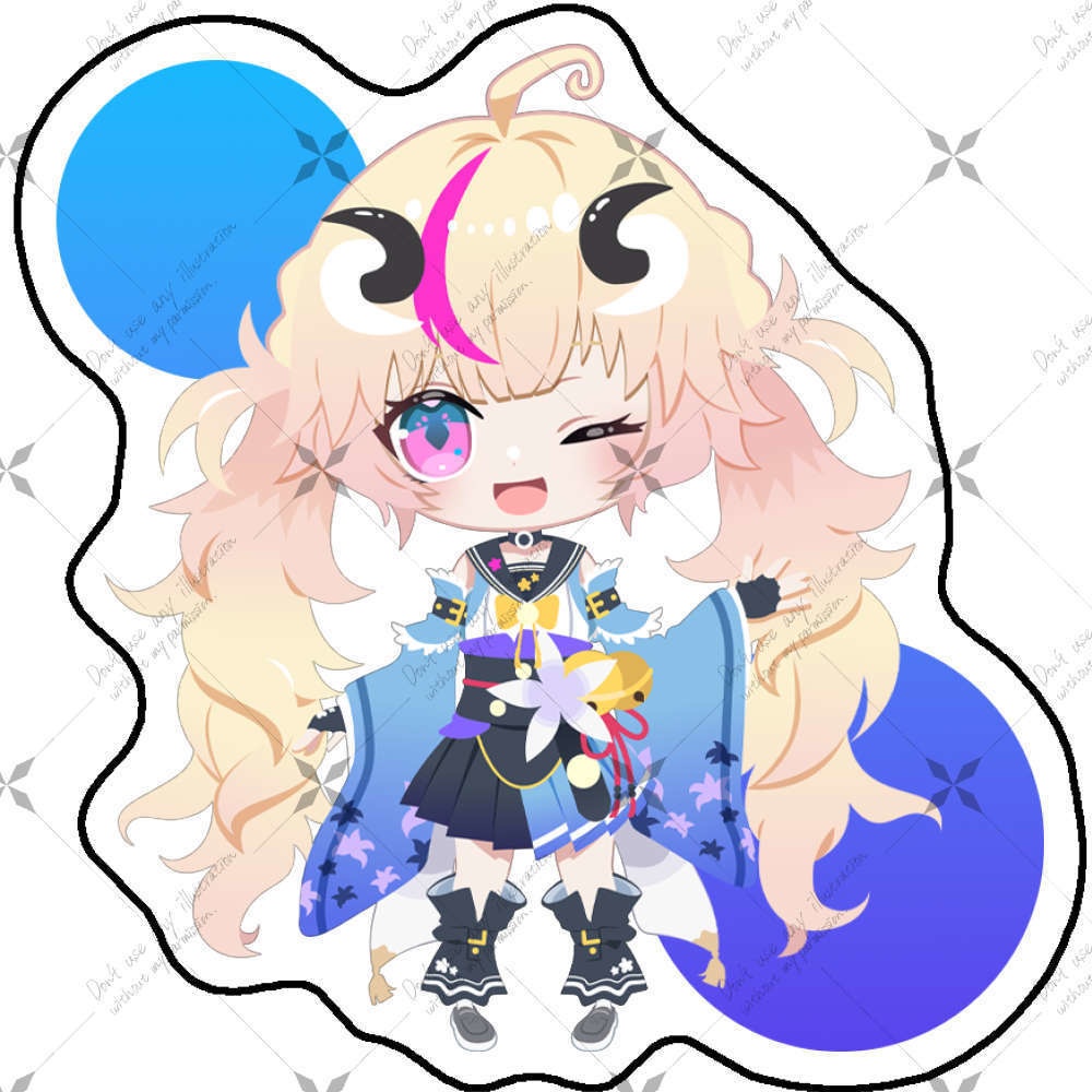 【※期間限定！】受注生産！来栖茉莉花誕生日記念アクリルキーホルダー