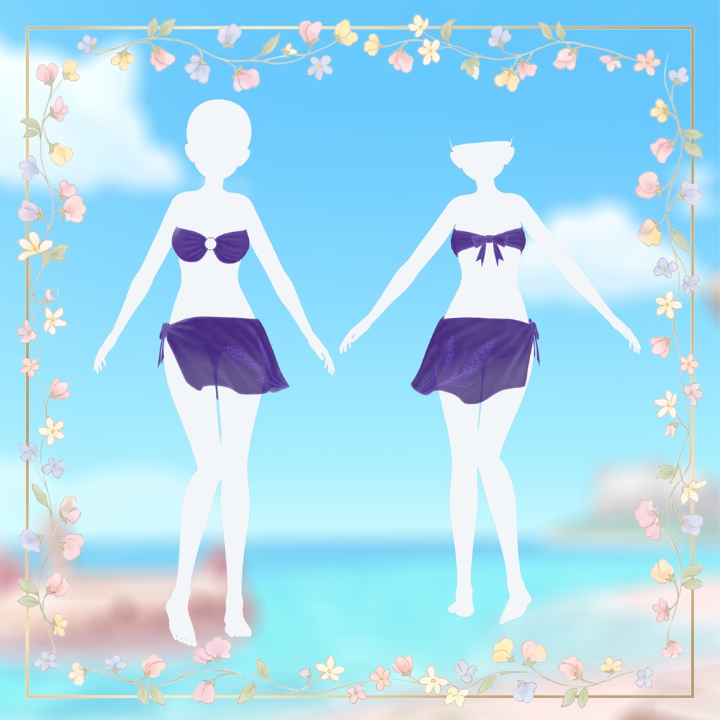 Floral Palette Bikini