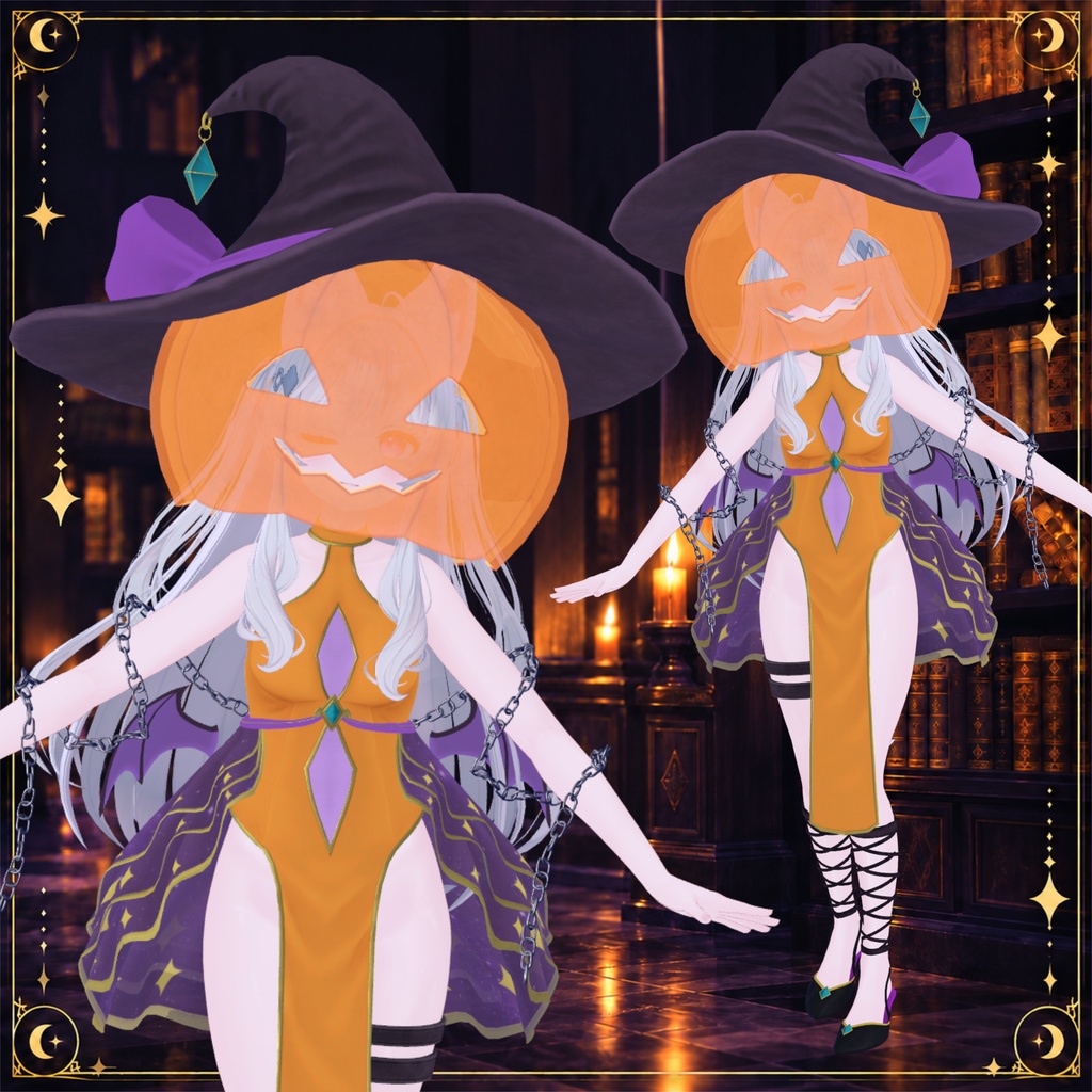 【3アバター対応】🎃 Pumpkin Witch SAIL~10/14