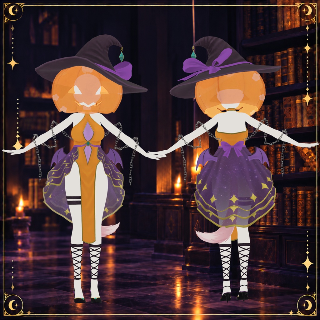 【3アバター対応】🎃 Pumpkin Witch SAIL~10/14