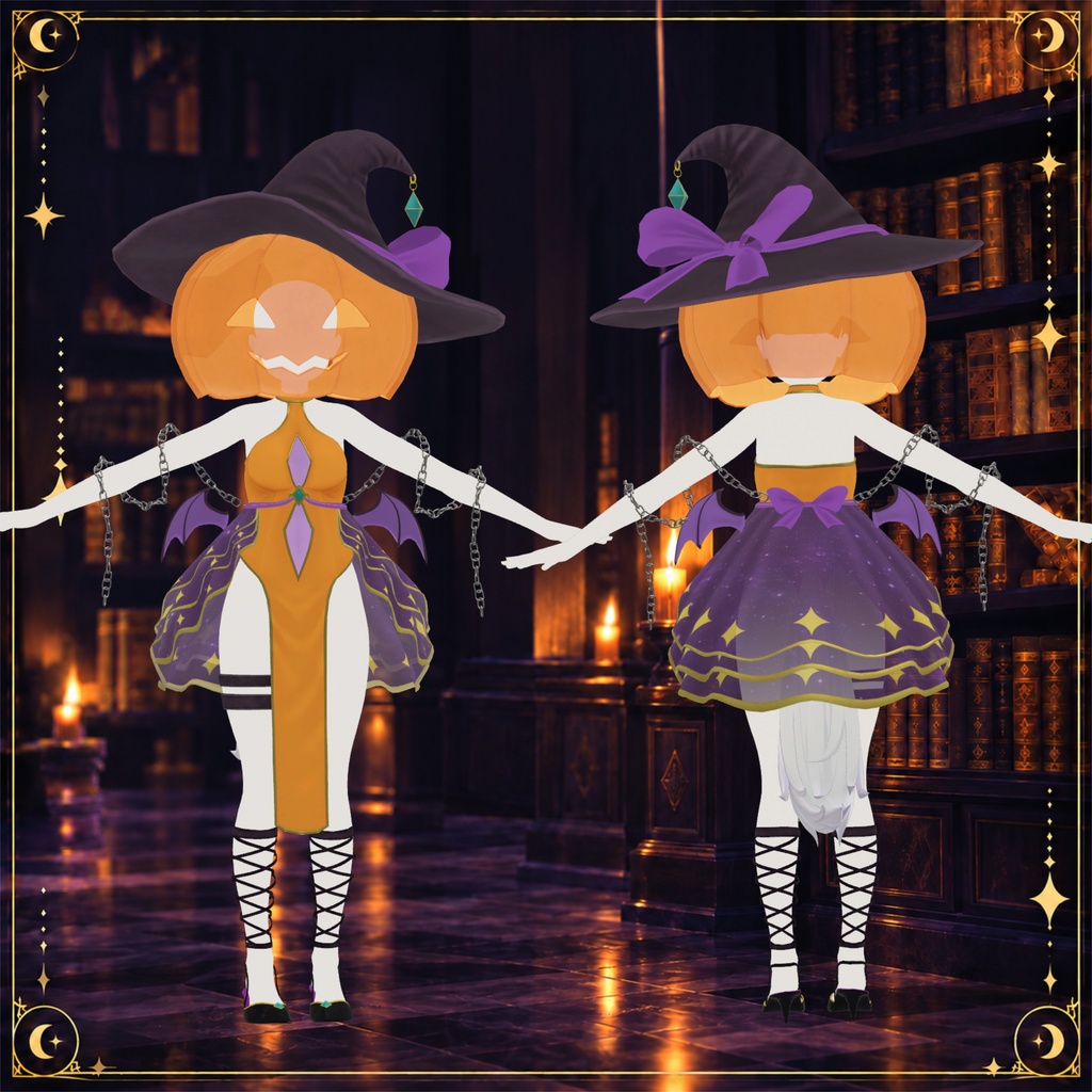 【3アバター対応】🎃 Pumpkin Witch SAIL~10/14