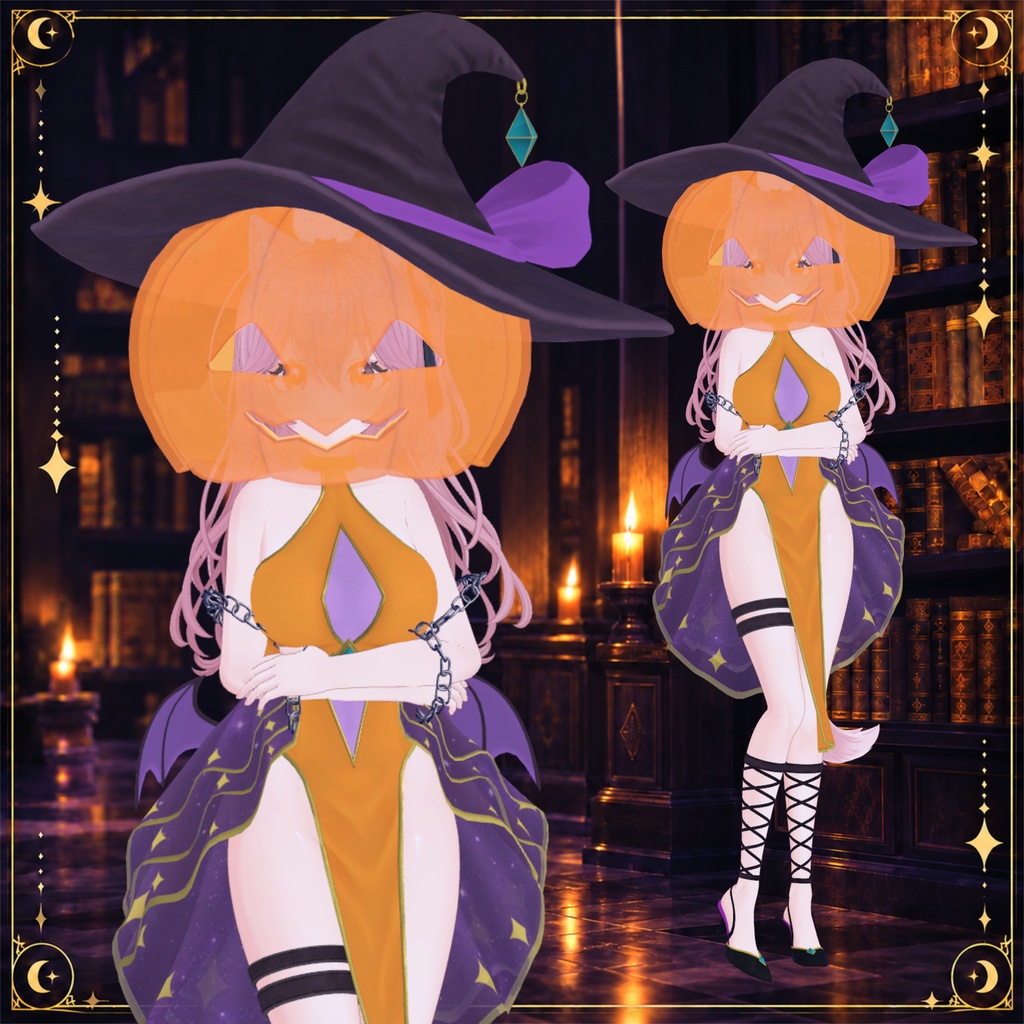 【3アバター対応】🎃 Pumpkin Witch SAIL~10/14