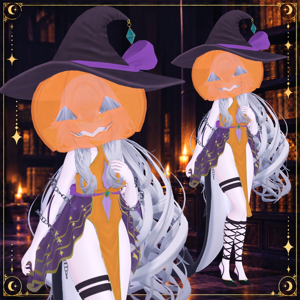 【3アバター対応】🎃 Pumpkin Witch SAIL~10/14