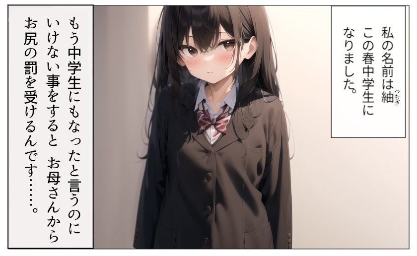 「お尻の罰」その１ "Ass Punishment" Part 1