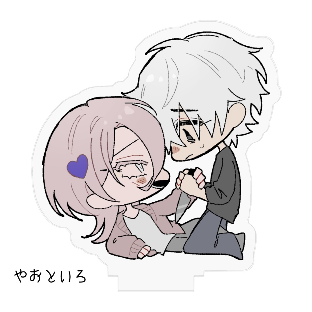 【かいねこ/やおいろ】アクリルフィギュア【全2種】