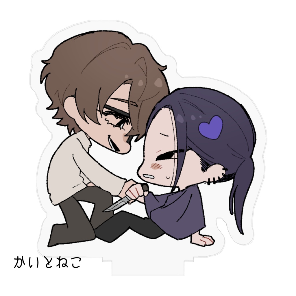 【かいねこ/やおいろ】アクリルフィギュア【全2種】