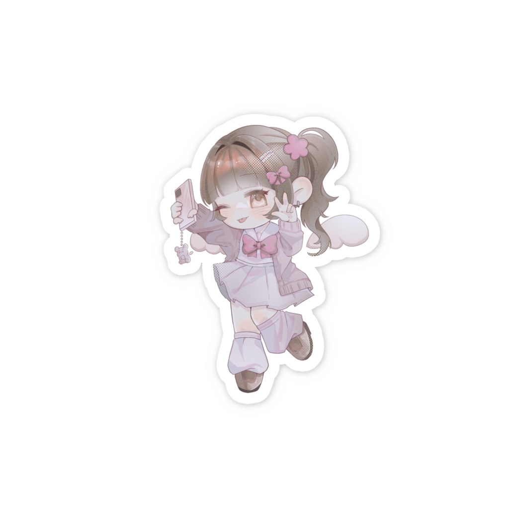 【ステッカー】桜天使 ギャル