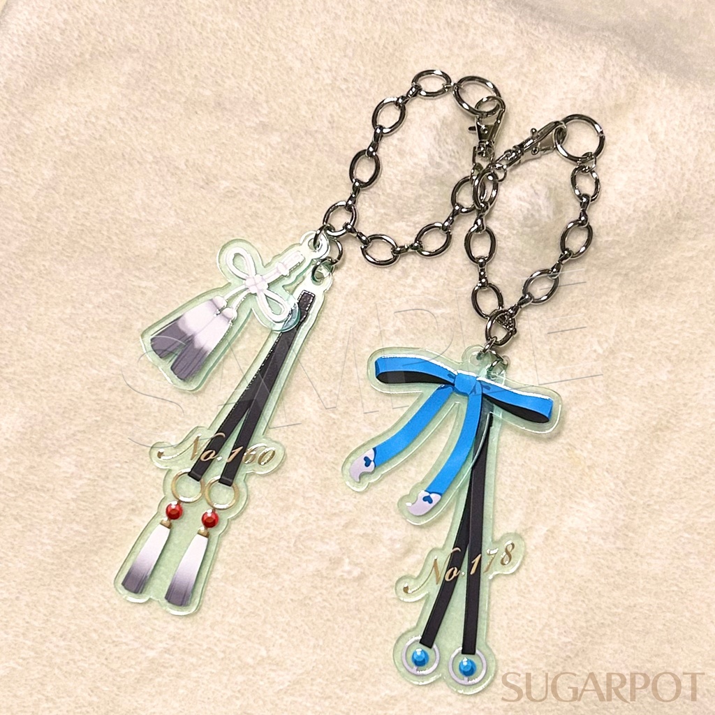 下緒バッグチャーム