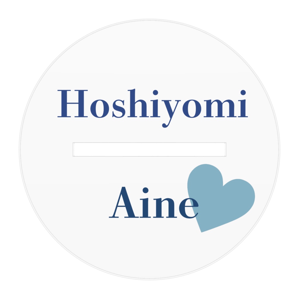 初期アクリルスタンド