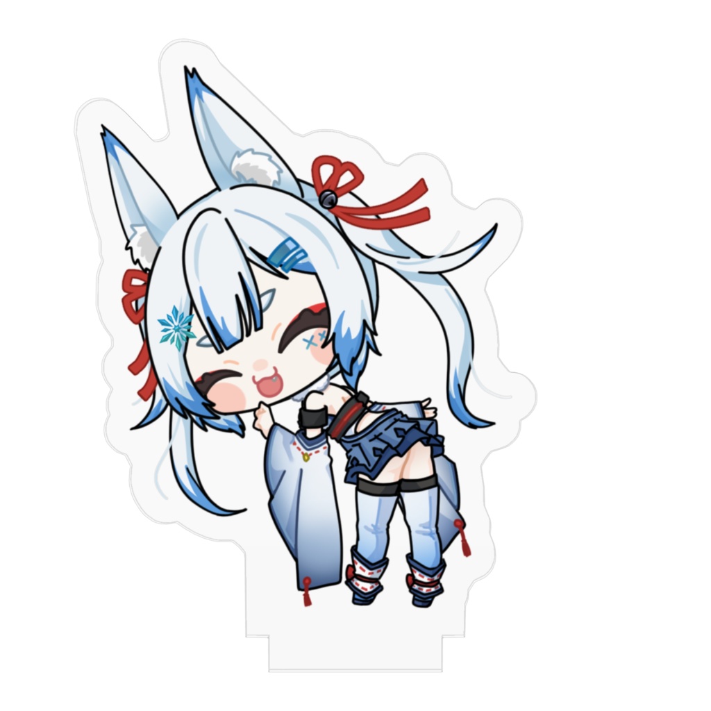 Charmの尻尾無しアクリルフィギュア