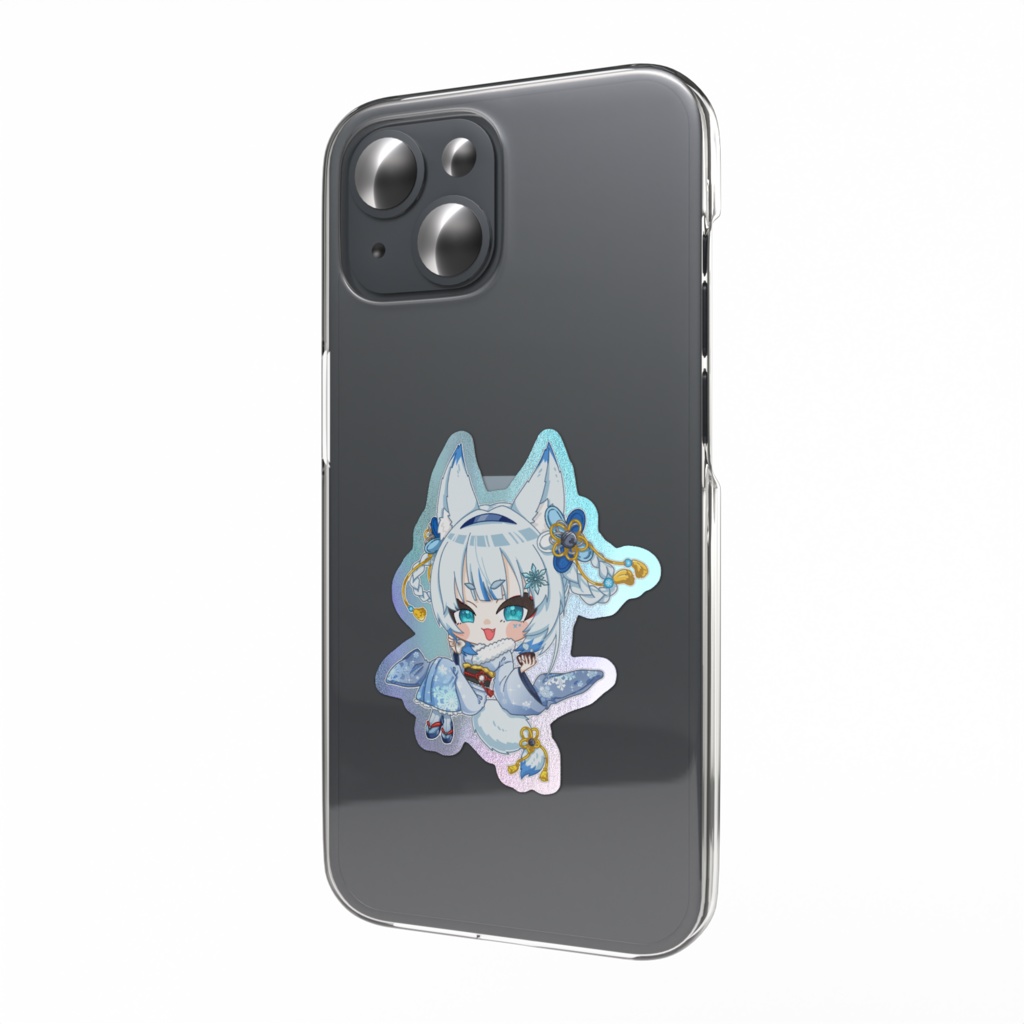 Charmオーロラスマホステッカー