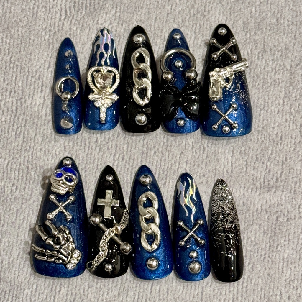 <ヒプノシスマイク> 碧棺左馬刻 MAD TRIGGER CREW イメージネイルチップ