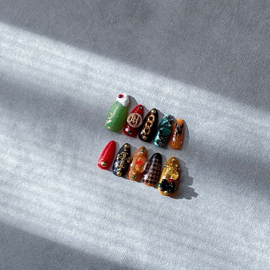 <ヒプノシスマイク> 白膠木簓 どついたれ本舗 イメージネイルチップ