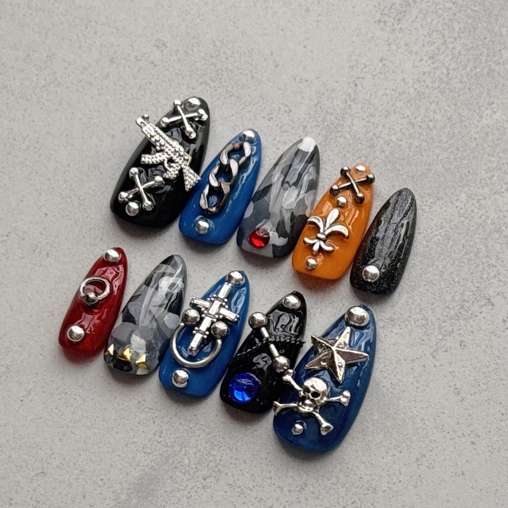 <ヒプノシスマイク> 毒島メイソン理鶯 MAD TRIGGER CREW イメージネイルチップ