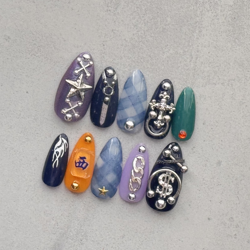 <ヒプノシスマイク>躑躅森 盧笙 どついたれ本舗 イメージネイルチップ