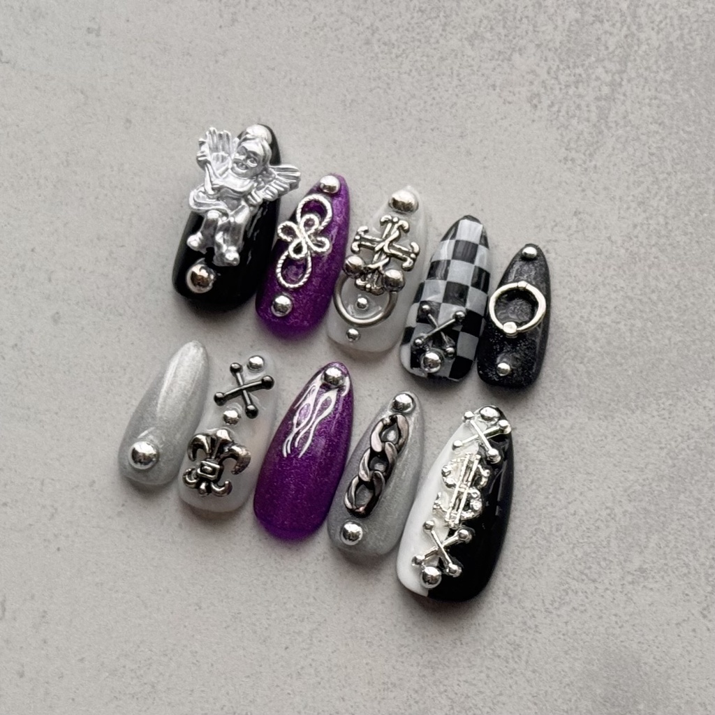 <ヒプノシスマイク> 天国 獄 Bad Ass Temple イメージネイルチップ